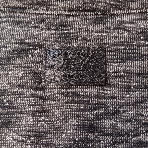 G.H. Bass & Co. sweater jacket, Full Zip, Activewear, Outdoor,sz M, gray. - Picture 12 of 17